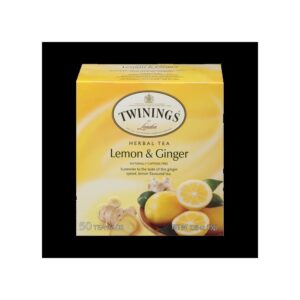 Lemon Ginger Tea Bags | Packaged