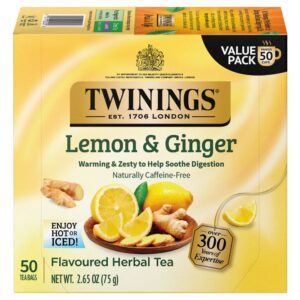 Lemon Ginger Tea Bags | Styled