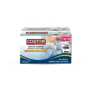 CStar Shrimp Raw PDTO 13-15ct 2lb | Corrugated Box