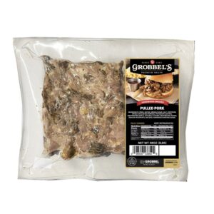 Grobbels Pulled Pork 3# | Packaged