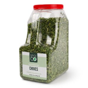 SpiceCo Chives, Dehydrated 10oz | Packaged