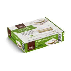 Pistachio & Ricotta Bindi Cake | Packaged