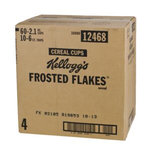 Frosted Flakes Cereal Cups | Corrugated Box