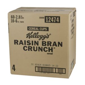 Raisin Bran Crunch Cereal 6ct | Corrugated Box