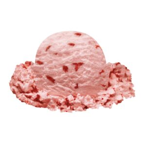 Strawberry Hard Serve Ice Cream | Raw Item