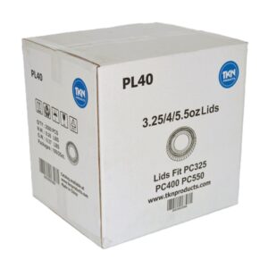 Rerobox Portion Lid 3.25, 4 & 5.5oz 2500 | Corrugated Box