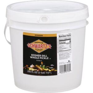 1-2GAL MINI DILL PICKLES SCHWARTZ | Corrugated Box