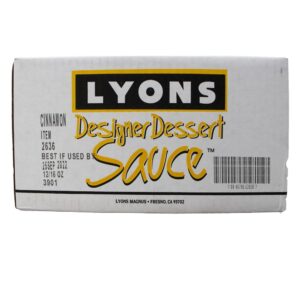 SAUCE CINN 16Z LYONS | Corrugated Box