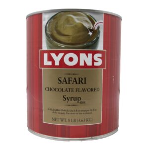 SYRUP CHOC SAFARI 8# LYONS | Packaged