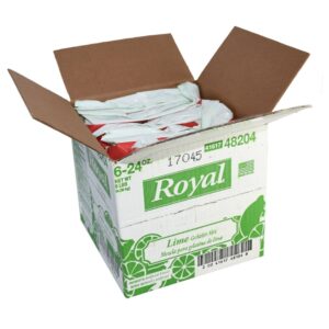 GELATIN MIX LIME 24Z ROYAL | Packaged
