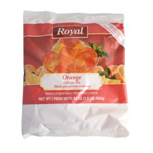 GELATIN MIX ORNG 24Z ROYAL | Packaged