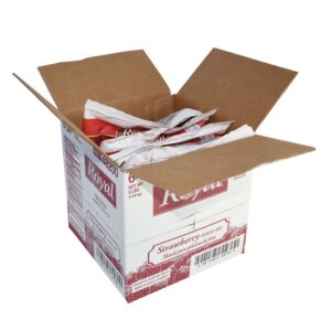 GELATIN MIX STRAWB 24Z ROYAL | Packaged