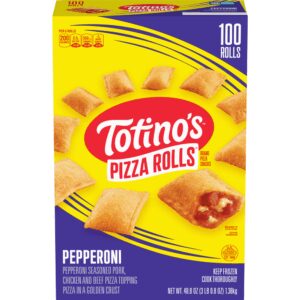 PIZZA ROLL PEPP 100CT TOTINOS | Packaged