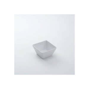 5″ White Square Bowl | Styled