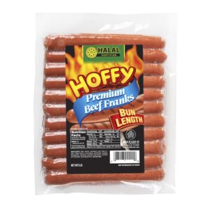 FRANKS BEEF 6-3/4″ 8/1 Hoffy | Packaged