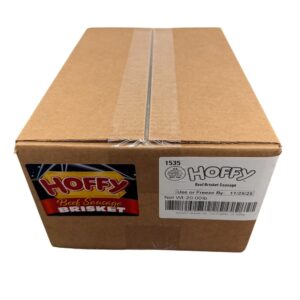 SAUSAGE BF BRSKT NAT CSG 4/1 5# HOFFY | Corrugated Box