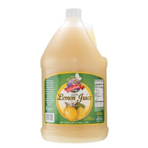 Woeber Lemon Juice 1gal | Packaged