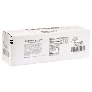 Broccoli Cheese Soup, with Florets | Corrugated Box
