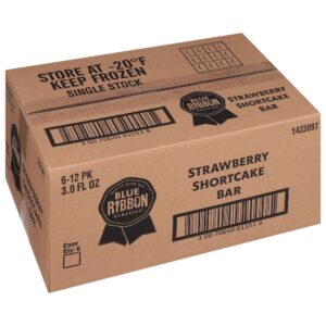 NOVELTY FZ BAR STRAWB SHRTCK 3FLZ | Corrugated Box