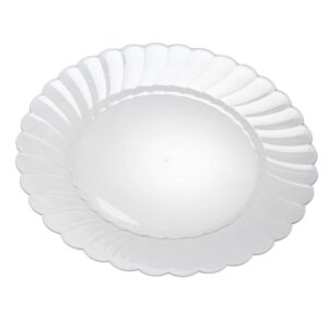 9″ Clear Plastic Plates | Raw Item