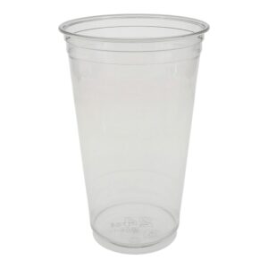24oz Plastic Cold Cups, Clear | Raw Item
