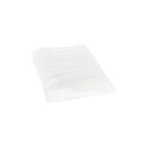 Heavyweight Plastic Spoons, Natural White | Packaged