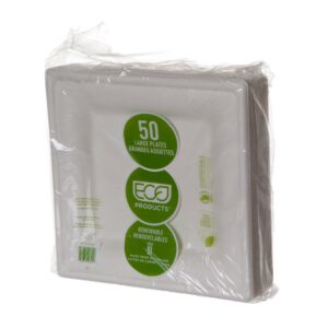 PLATE MOLDED FBR SQ 5-50 ECO PRODUCTS | Packaged