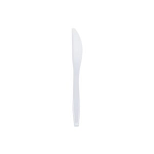White Plastic Knives | Raw Item