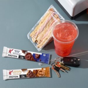 Chocolate Peanut Butter Protein Meal Bars | Styled