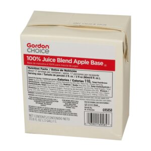 12-1LTR GFS APPLE JUICE CONC ASEPTIC | Packaged