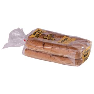 12″ Wheat Submarine Rolls | Packaged