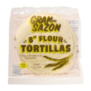 8″ Flour Tortilla | Packaged