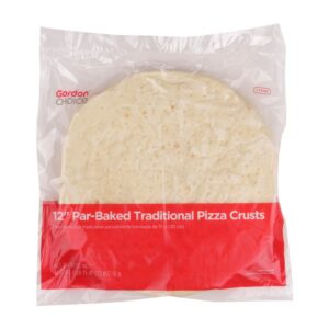 12″ Traditional Pizza Crusts | Packaged