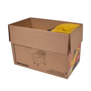 Rubbermaid Tandem Mop Bucket and Wringer | Packaged