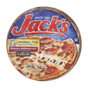 Pepperoni & Sausage Thin Crust Pizza | Packaged