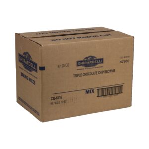 Triple Chocolate Chip Brownie Mix | Corrugated Box