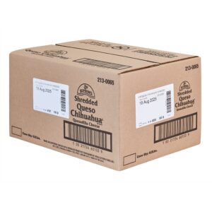 Queso Chihuahua Quiesadilla Cheese | Corrugated Box