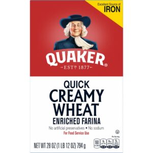 Creamy Wheat Farina Hot Cereal | Packaged