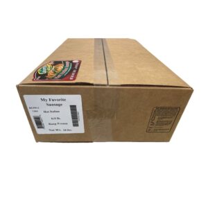 Hot Italian Sausage Rope | Corrugated Box