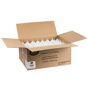 Clear 24 oz. Squeeze Bottle | Packaged