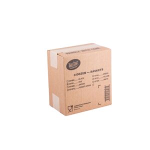 Red Plastic Oval Baskets | Corrugated Box