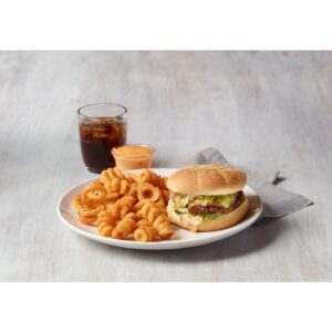 1-14# GR.BEEF PATTY 4/# THICK FRESH | Styled