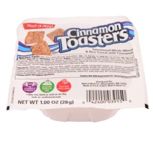 CEREAL CINNAMON TOASTERS BOWL 96CT | Packaged
