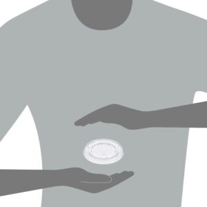 100 FLAT LID/SD5,SD8,TP9 CLR SOLO | Styled