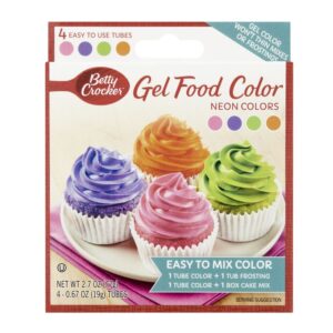 Food Color Gel Neon 4ct | Packaged
