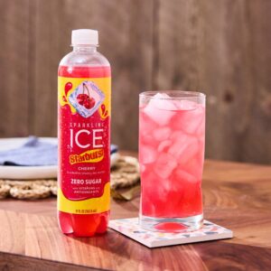 Starburst Cherry Sparkling Water | Styled