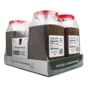 SpiceCo  Black Pepper, Table/Cafe Grind | Corrugated Box