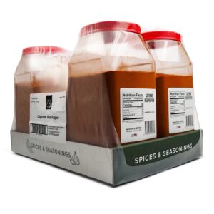 SpiceCo Cayenne Red Pepper 5 lb | Corrugated Box