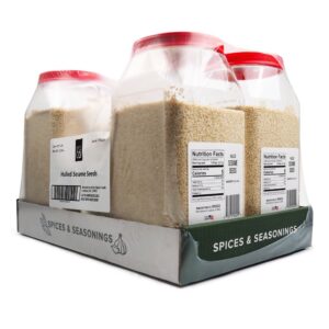 SpiceCo Hulled Sesame Seeds 5.5lb | Corrugated Box