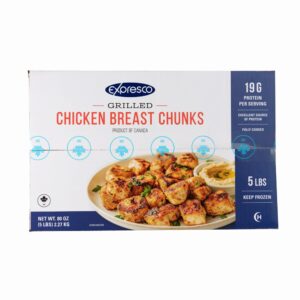 5# Halal Chix Brst Chnk Expressco | Packaged